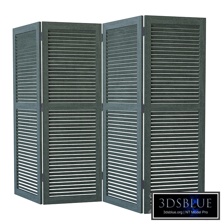 louvered door screen