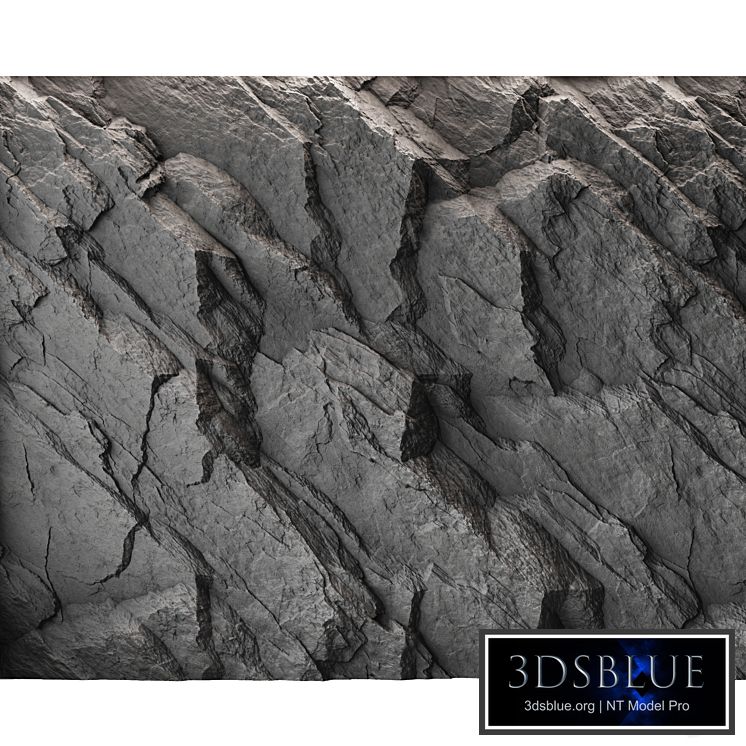 Rock cliff wall №67