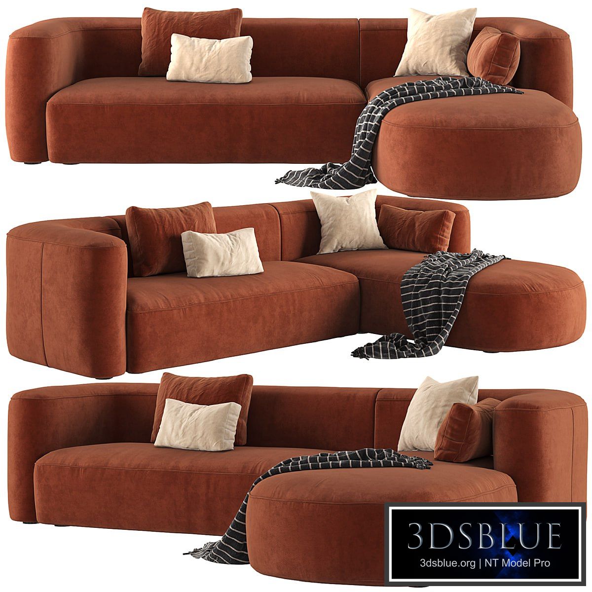Mellow Sectional Sofa by Acanva