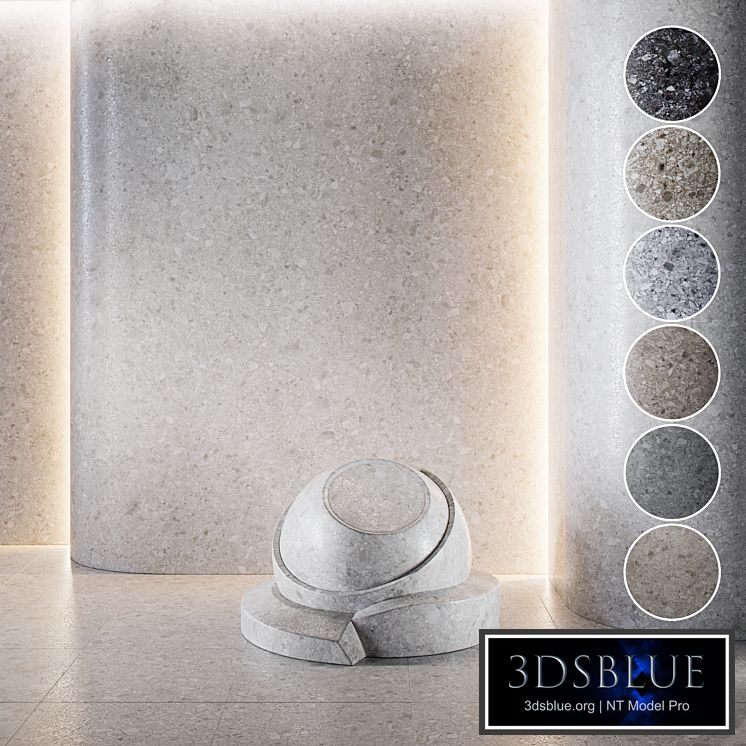Terrazzo marble set (seamless) | 03