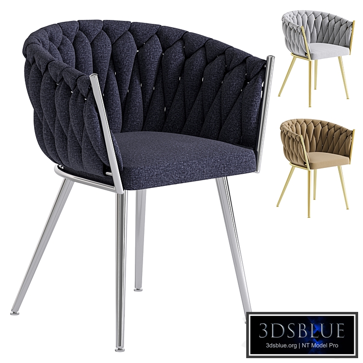 ROMA LUX VELVET DINING CHAIR