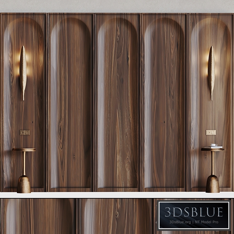 Decorative wall 3d panel