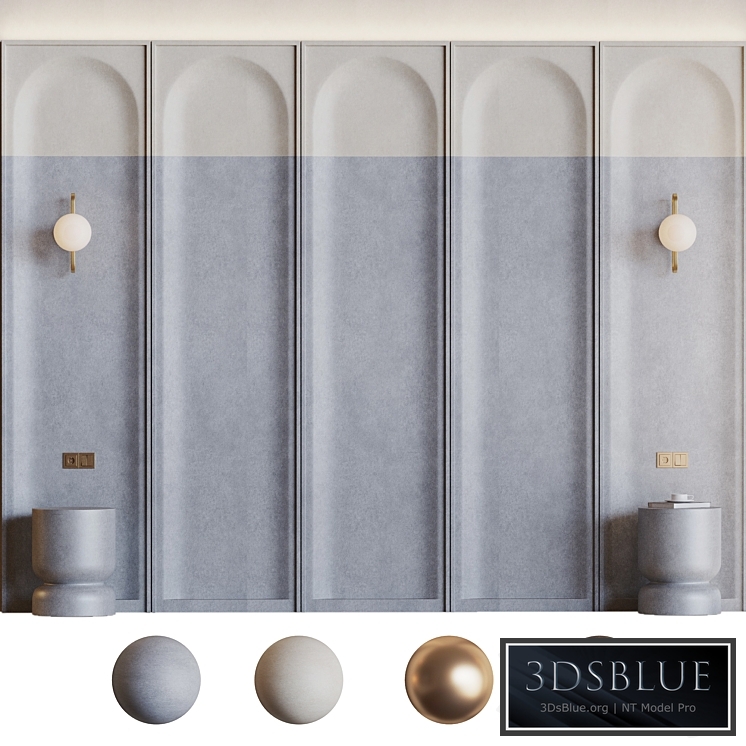 Decorative 3D panel 004