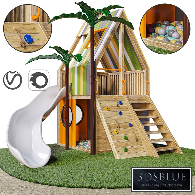 play house | House for nursery / playroom