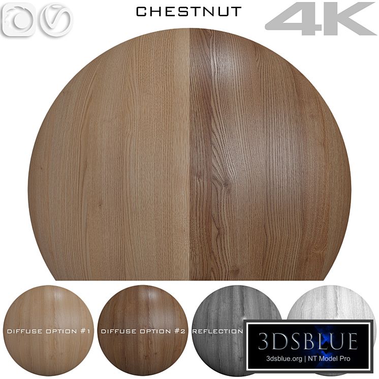 Texture Chestnut №2