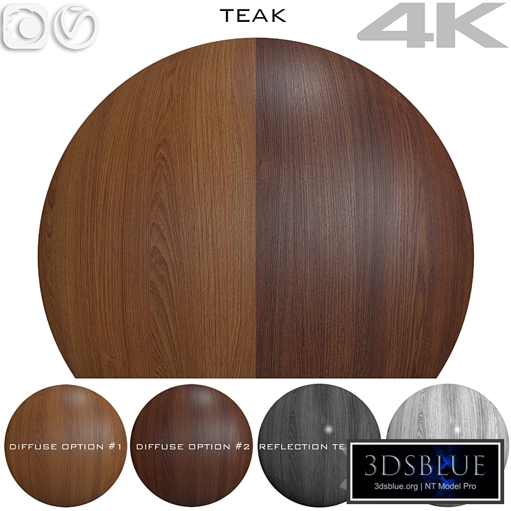 Texture Teak №2