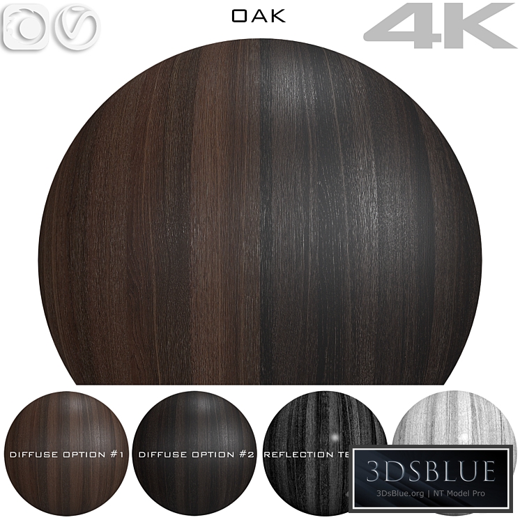 Texture Oak №20