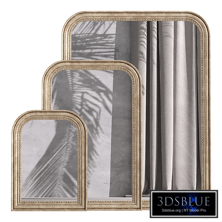 Set of mirrors Afsan_2, La Redoute