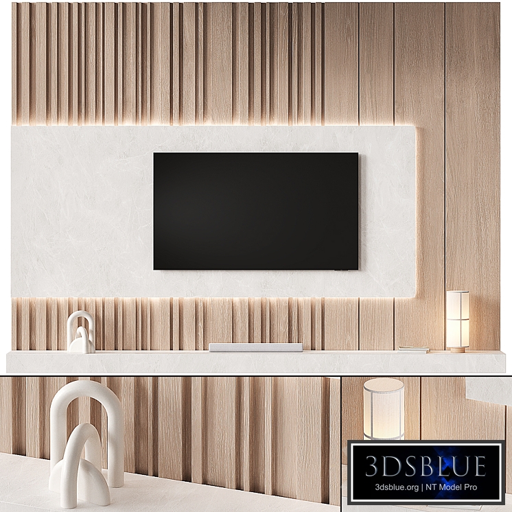 TV Wall set 02