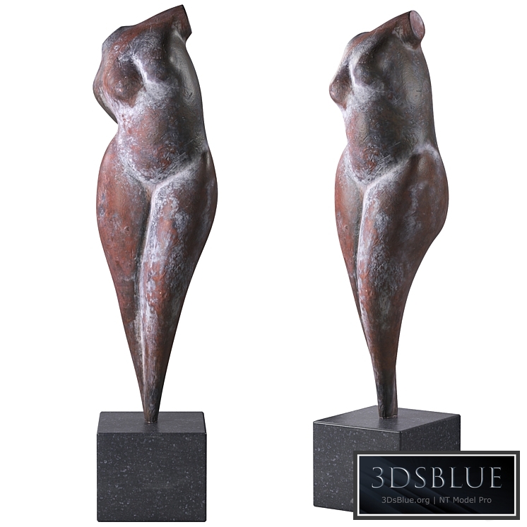 Gedraaid Model Sculpture