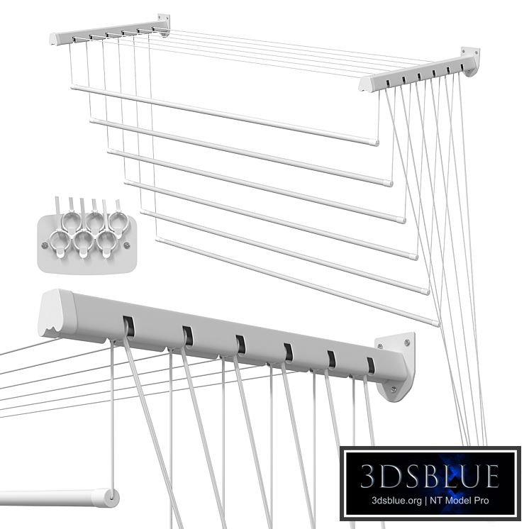 Wall-mounted clothes dryer Gimi Lift 1200 mm