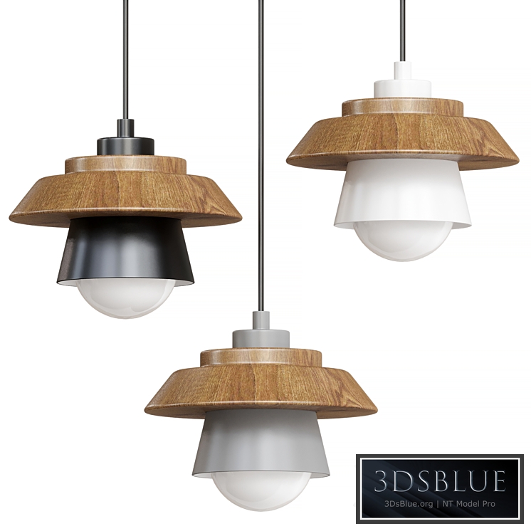 NORDIC WOOD HANGING PENDANT CEILING LIGHT