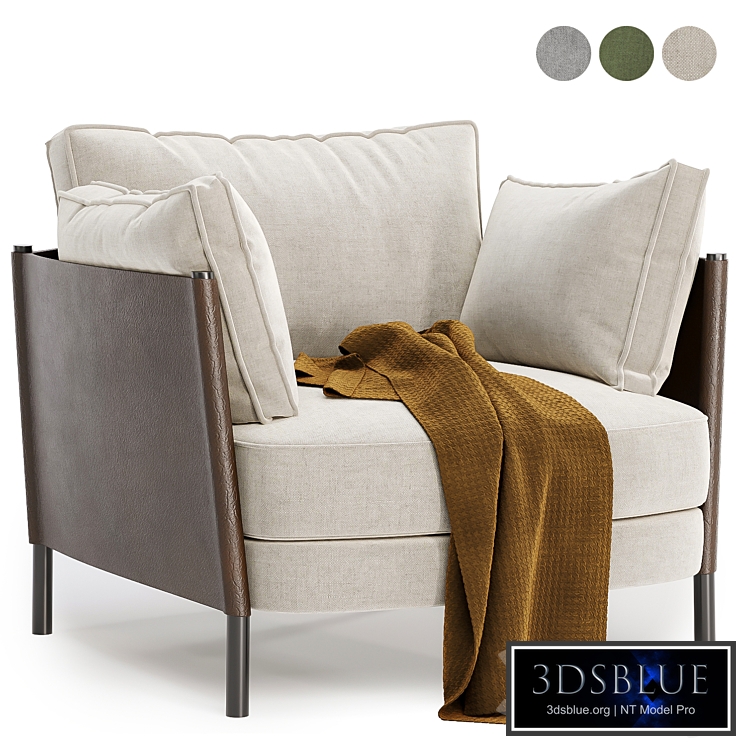 shelley armchair by Minotti