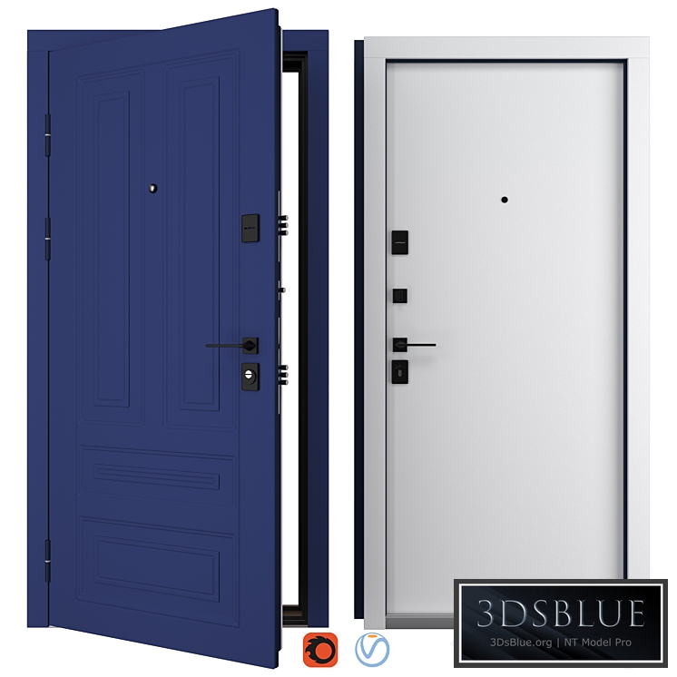Entrance metal door Country (Abvehr)