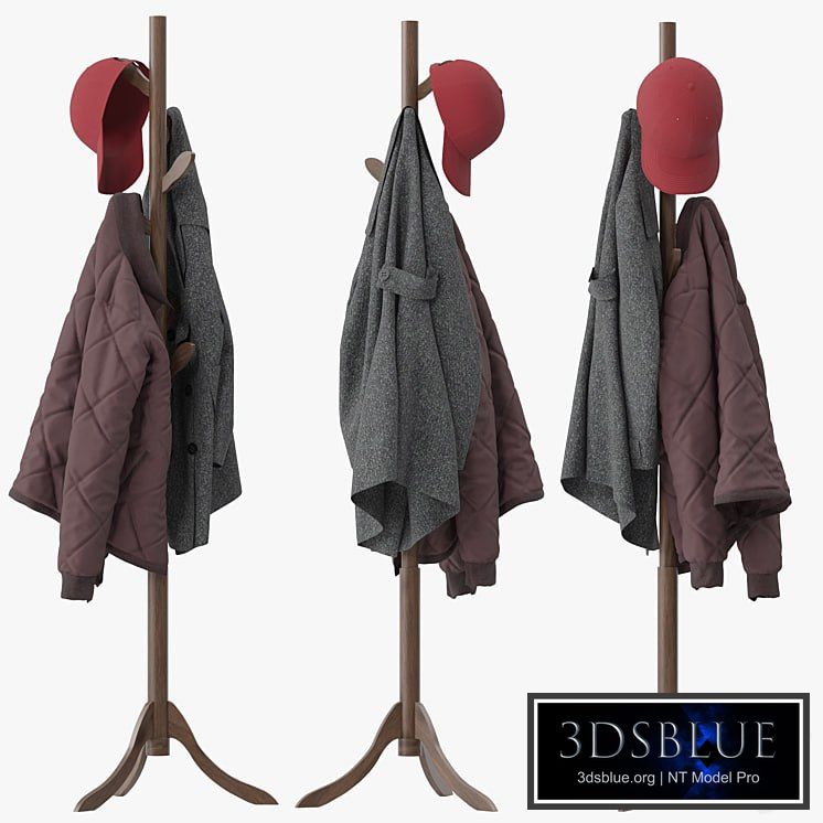 Coat Rack 8 Hooks