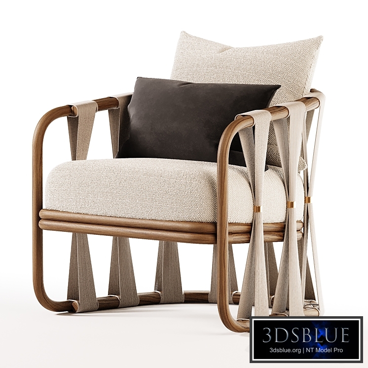 Palecek Strings Attached Lounge Chair