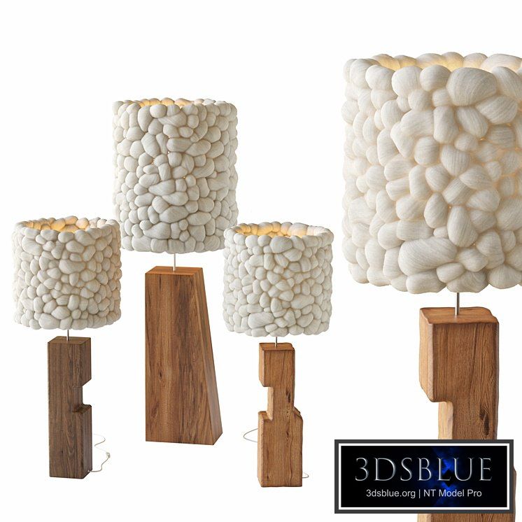 Collection floor lamp by Helen Loom