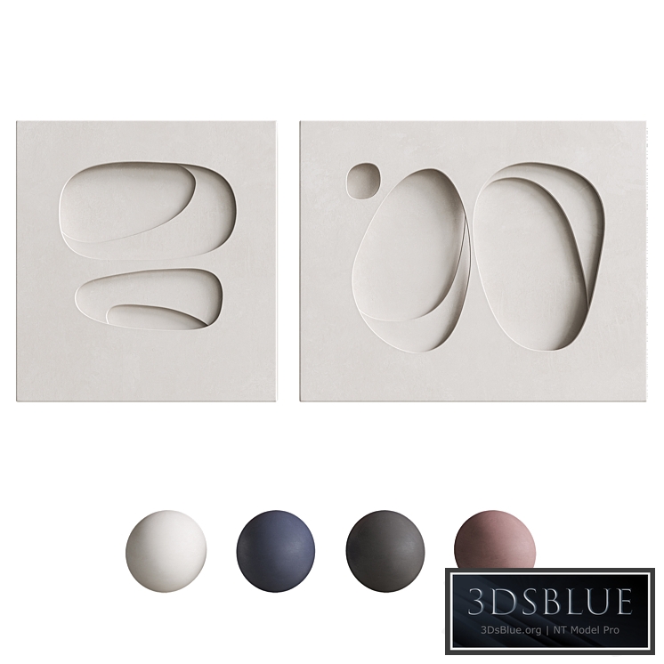 3DArt Relief2 in the style of spacialism