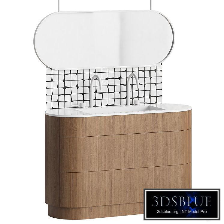 bathroom furniture japandi