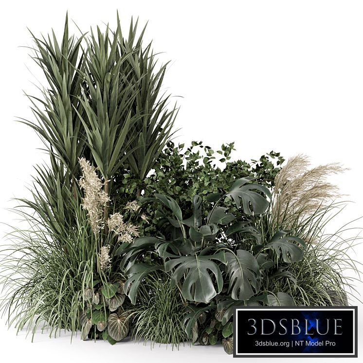 Garden Set Bush and Tree - Garden Set 1374