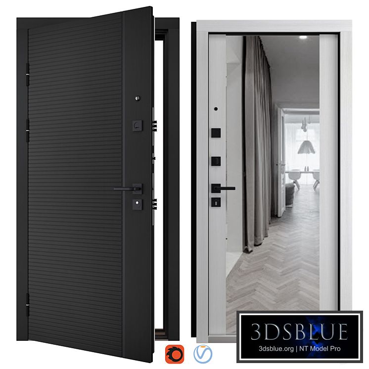 Entrance metal door Liner-3 (Bravo)