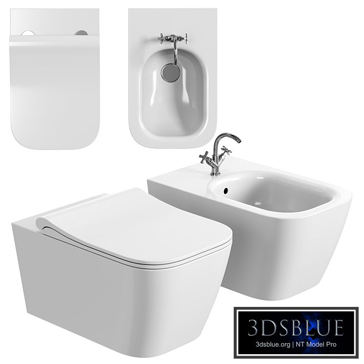 Toilet By GSI ceramica NUBES