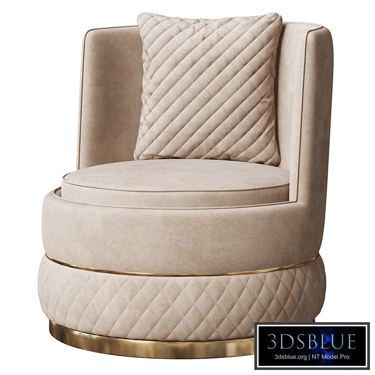 Contes Swivel Armchair