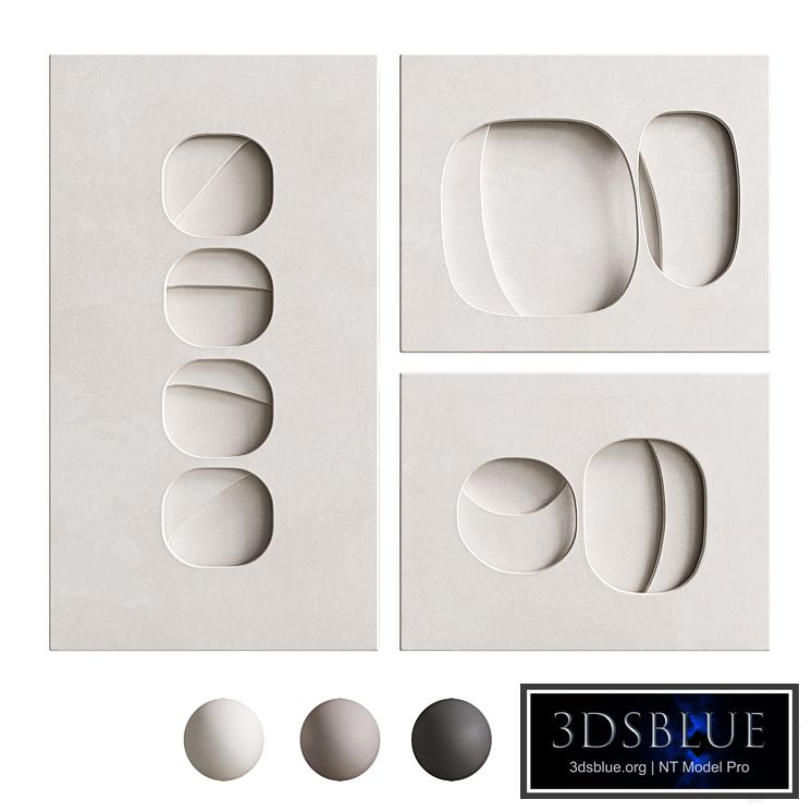 3DArt Relief3 in the style of spacialism