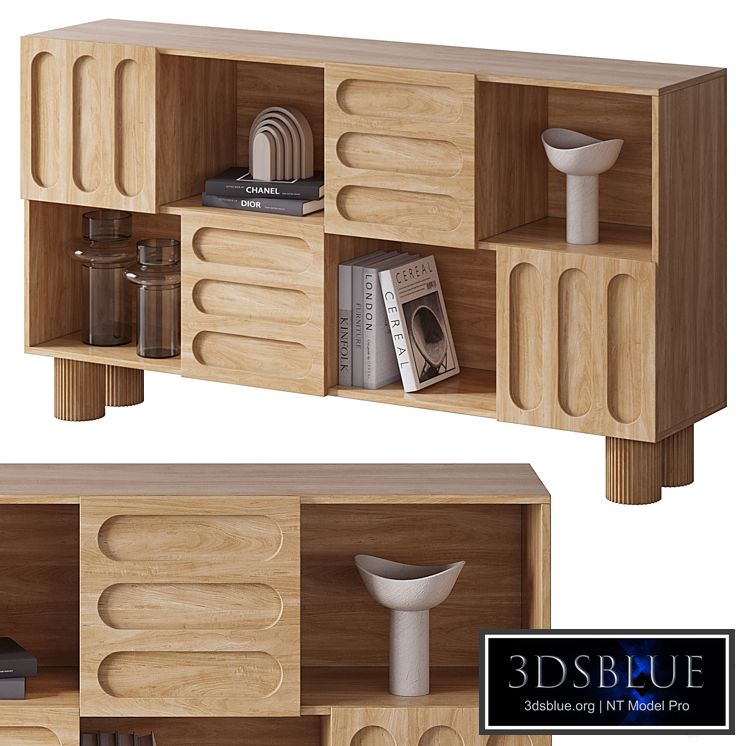 55 Bookcase Cannelo by La Redoute