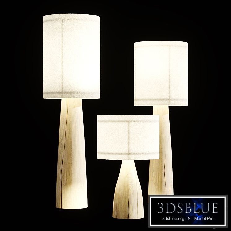 Floor lamp Oak lamp FL4 Bengra