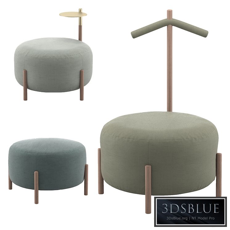 FLAG Pouffe By Bolzan Letti