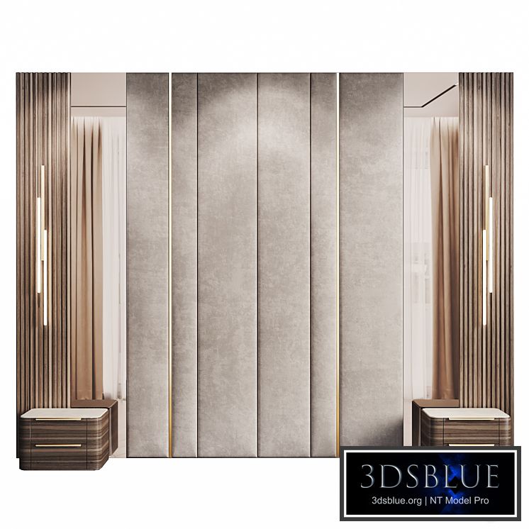 Decorative wall panel and headboard 5