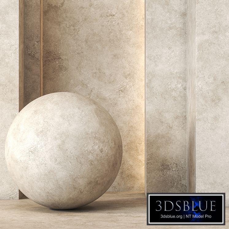 Travertine Texture 4K - Seamless