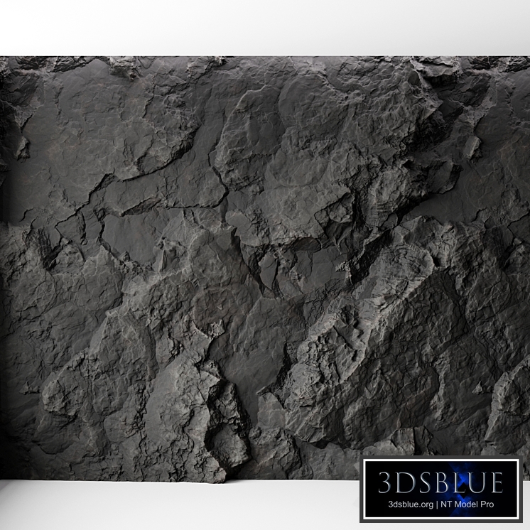 Rock cliff wall №9