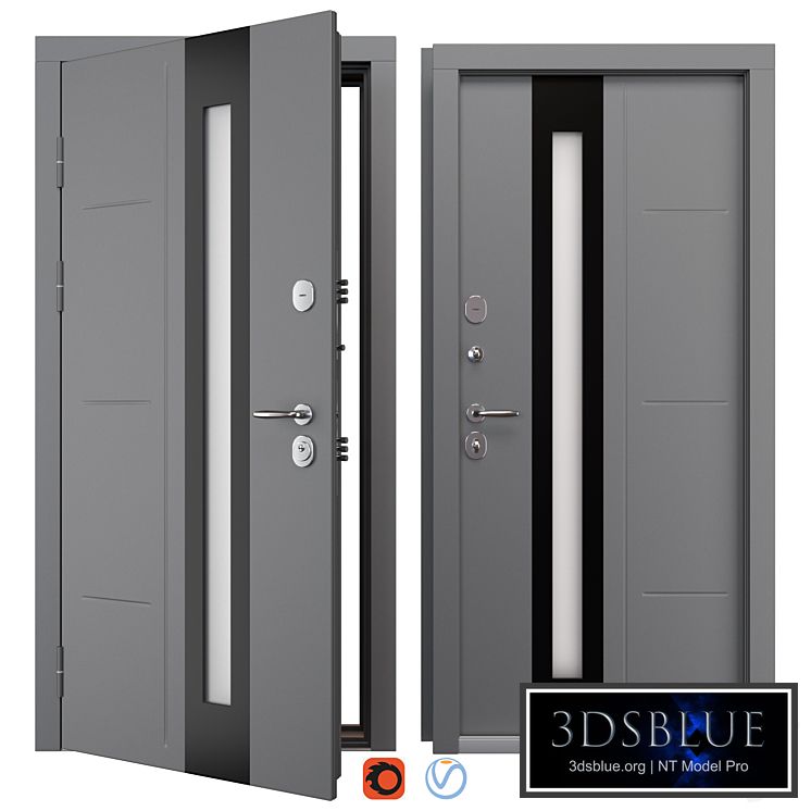 Entrance metal door Asti (Bear)