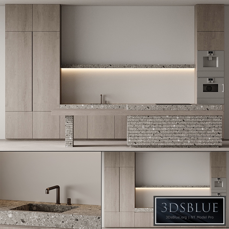 Kitchen with island 003