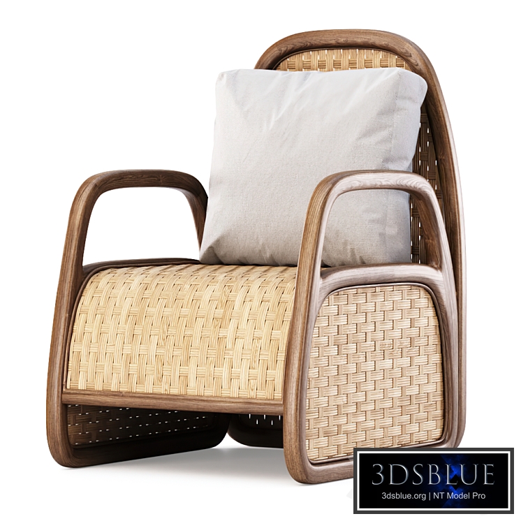 Eliza Rattan Armchair / Garden rattan chair