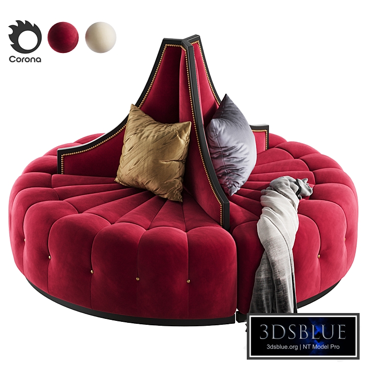 MIRAGE ROUND SOFA
