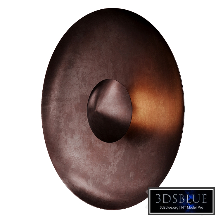 Dusk burned black wall lamp by 101 Copenhagen