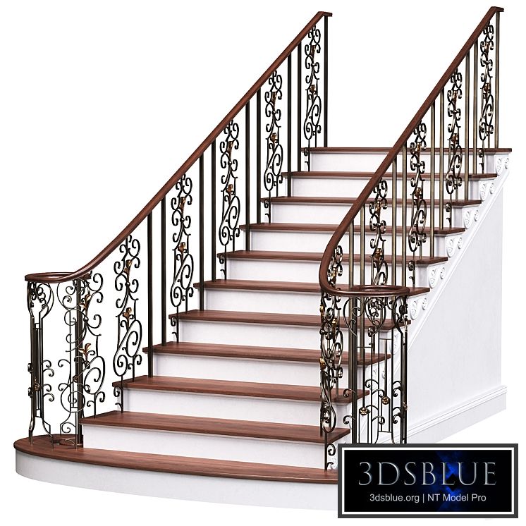 Classic interior stairs