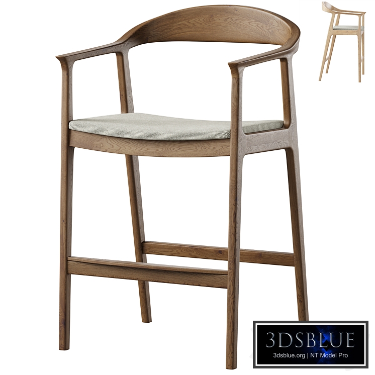 Barolo semi-bar chair by deephouse