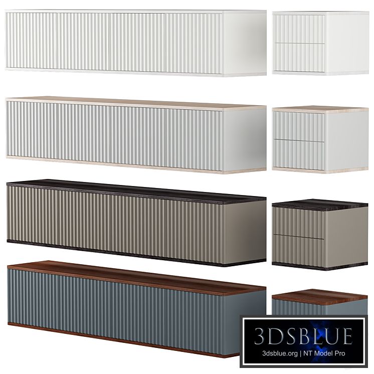 The Idea VR hanging bedside table set