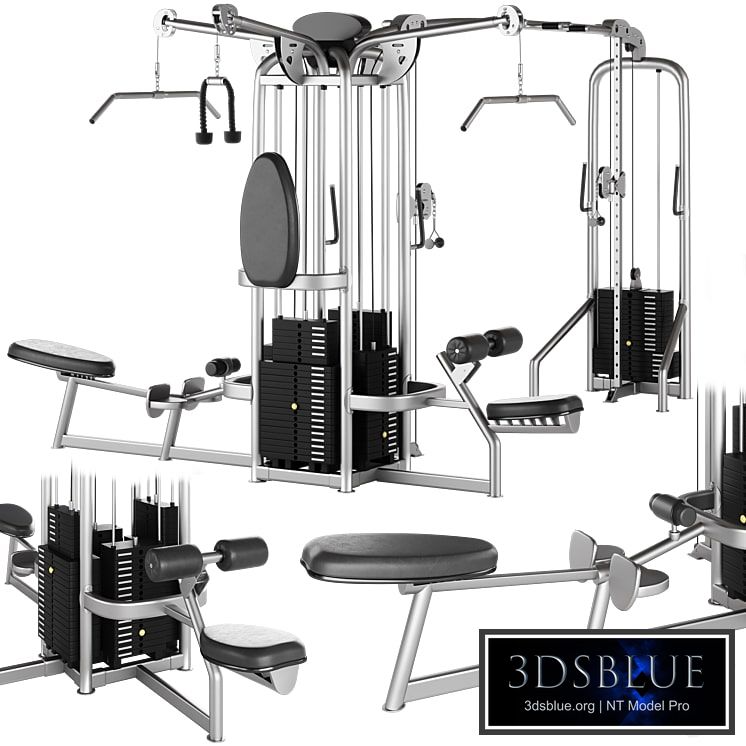 HOIST MULTI JUNGLE GYM SYSTEM CMJ-6600-S 6 STATION