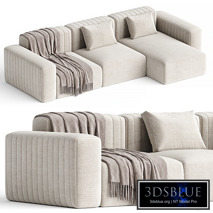 RIF | Sofa with chaise longue By NORR11