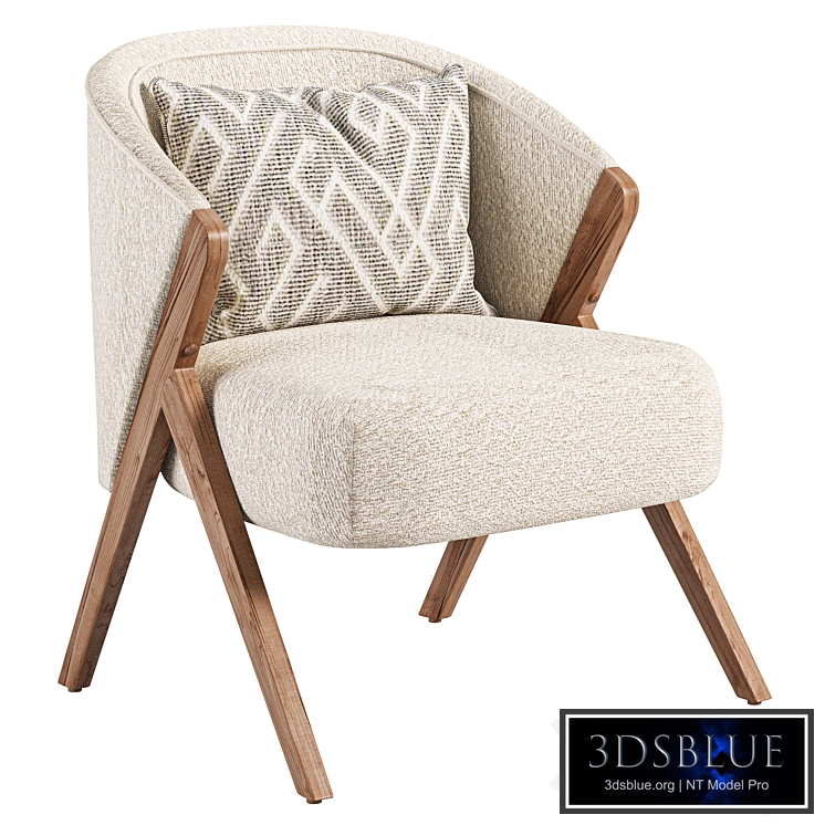 ZARA HOME UPHOLSTERED BOUCLÉ ARMCHAIR
