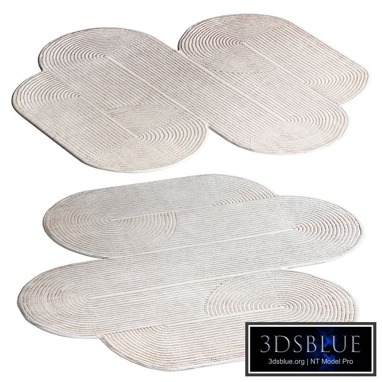 Hand Knotted Loop Rug by Hatsu