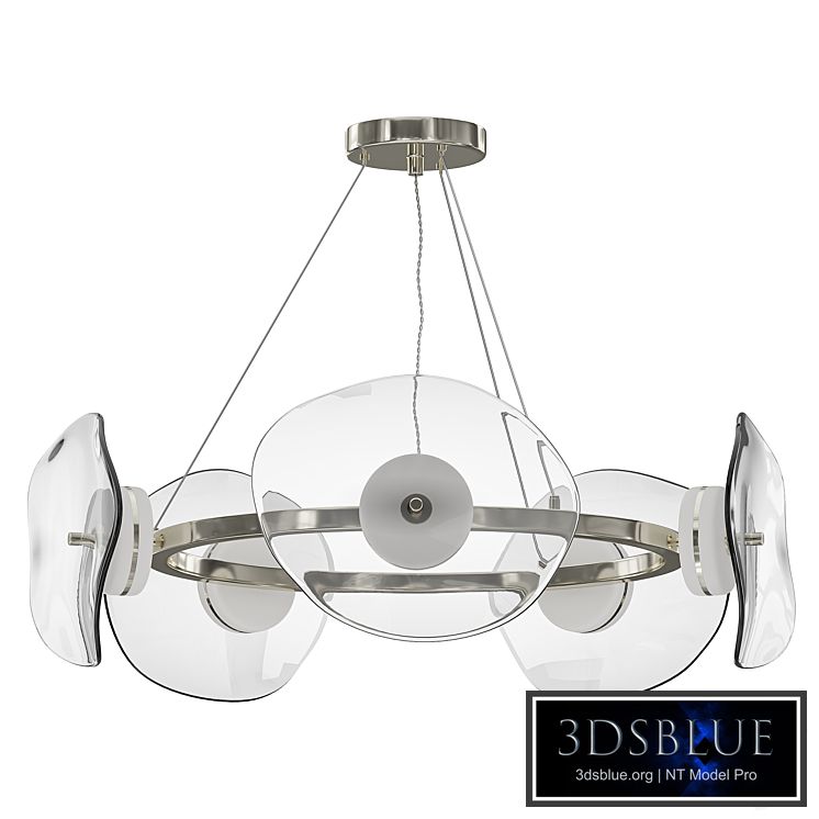 Suspended LED Chandelier Odeon Light Fluent