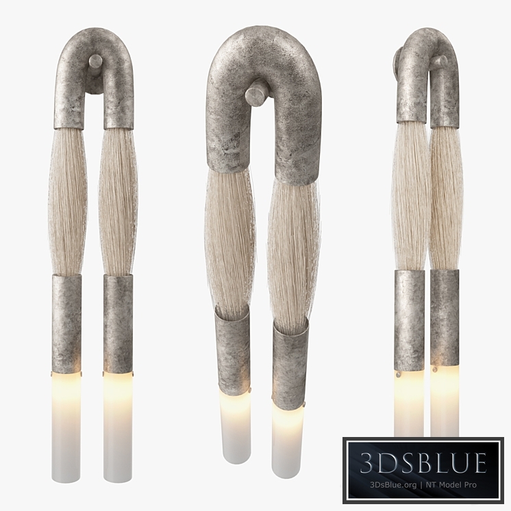 Apparatus studio - Horsehair sconce
