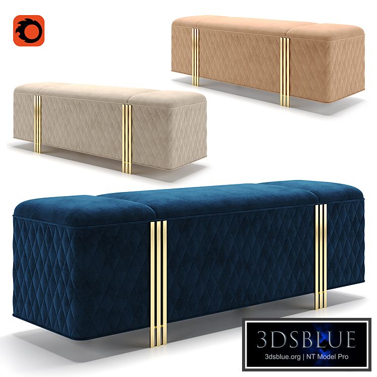 Bench Charlotte by MOBEL & ZEIT