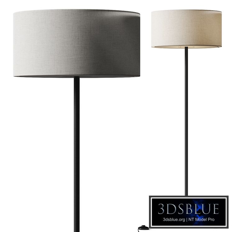 Zara Home Wooden Body Floor Lamp